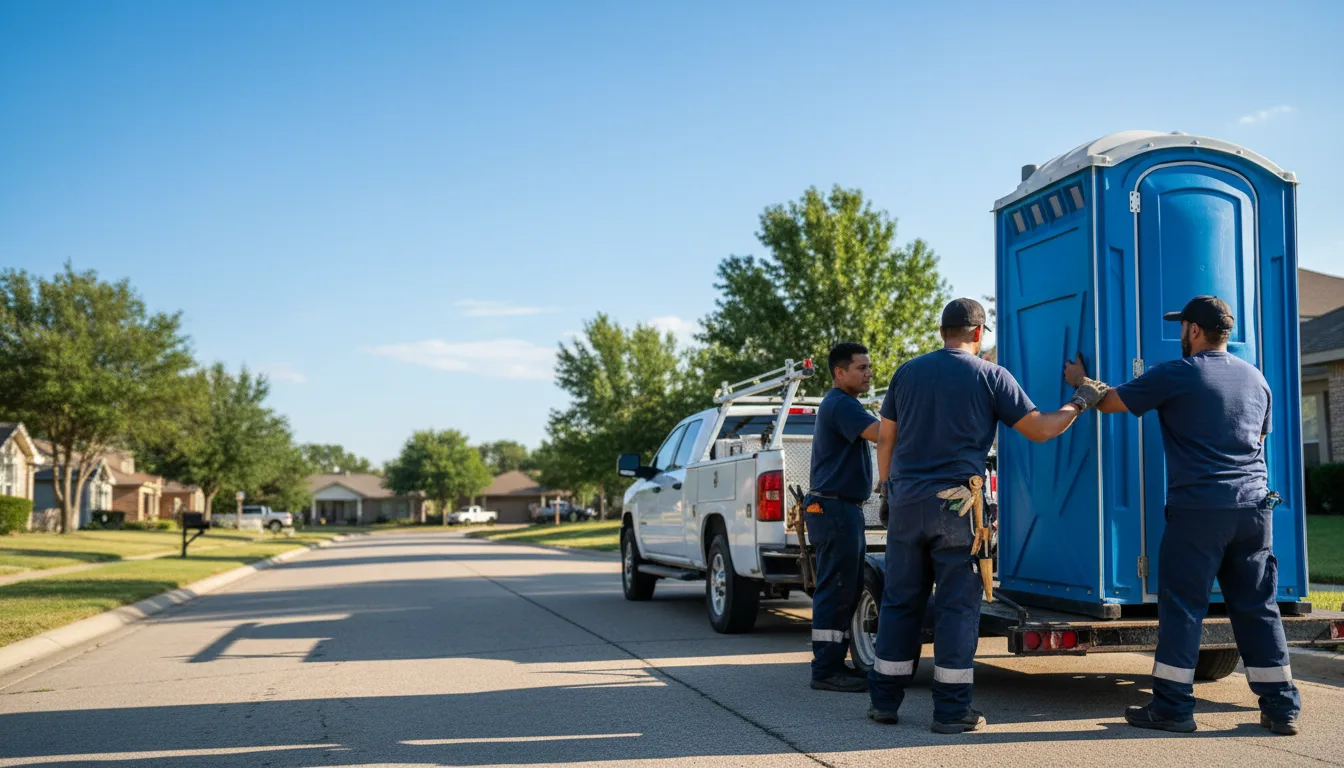 Portable Toilet Rental in Glen Ridge, NJ near me